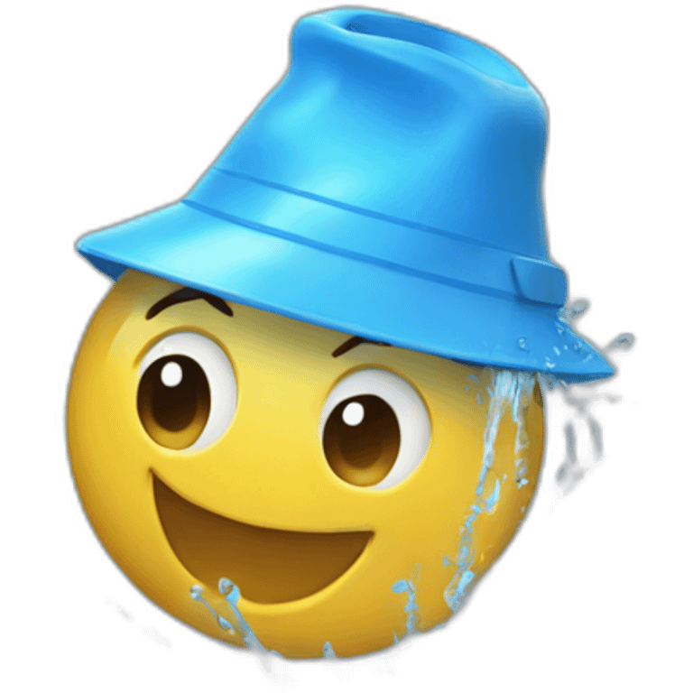 Water splashing from a hose emoji