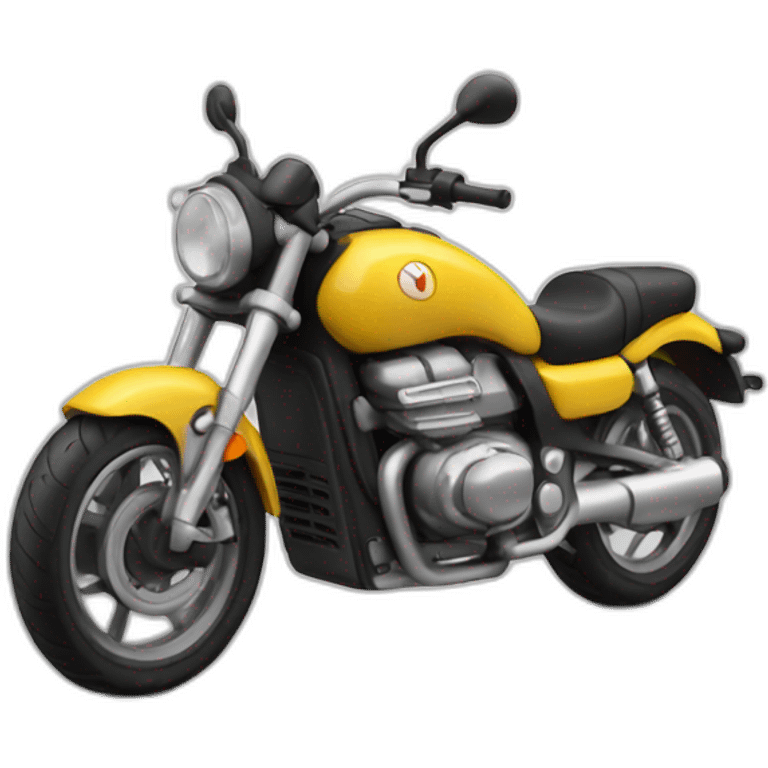 Moto volante emoji