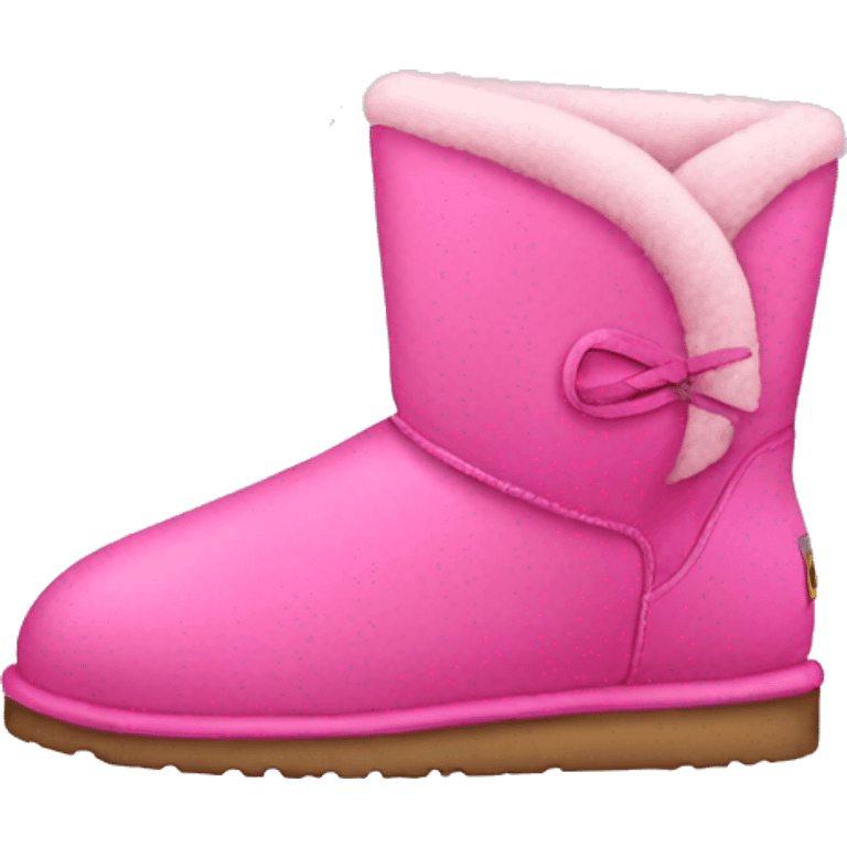 Pink uggs emoji