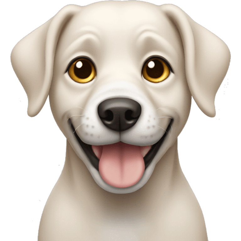 Dog saying you’re welcome emoji