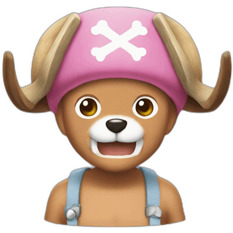 Tony tony chopper from one piece emoji