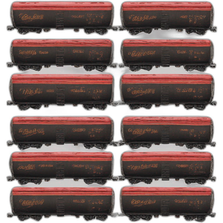 train filled with coke zero cans emoji