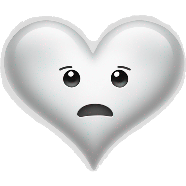 Heart white star  emoji