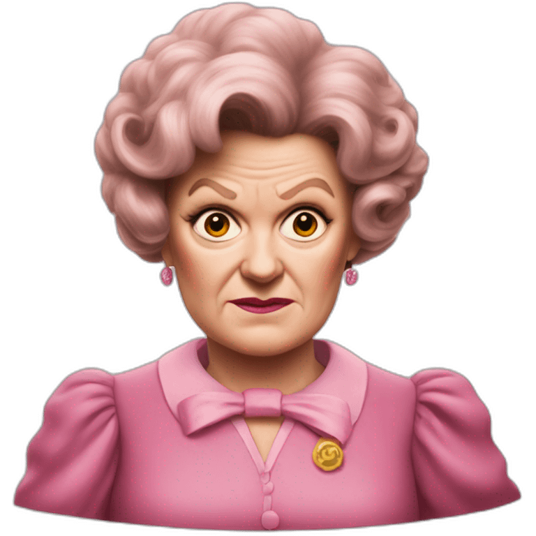 Angry Dolores Umbridge emoji