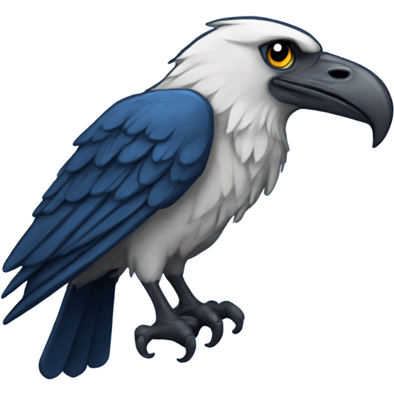 The ravenclaw house crest from Harry Potter emoji