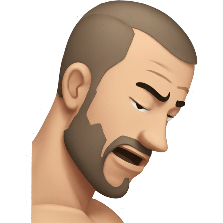 mma fighter holding his head emoji