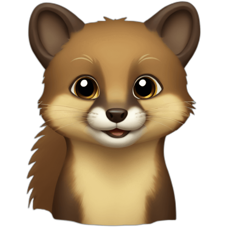 Pine marten emoji