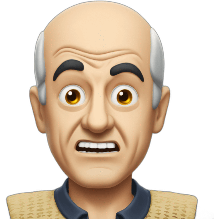 angry louis de funès emoji