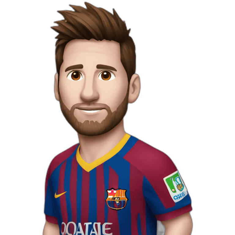 Camiseta de Messi emoji