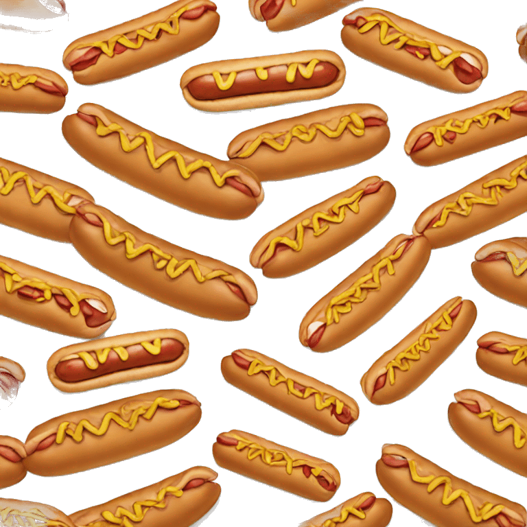 Hotdog eating contest emoji