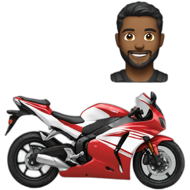 motocykl honda  emoji