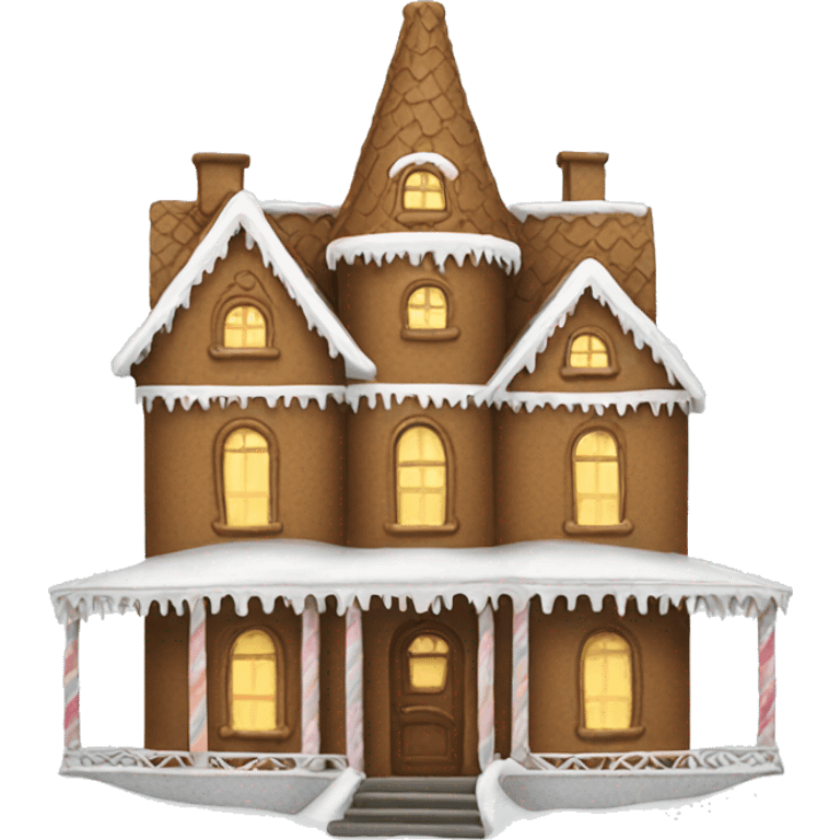 Gingerbread mansion  emoji