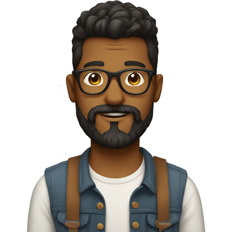 hipster emoji