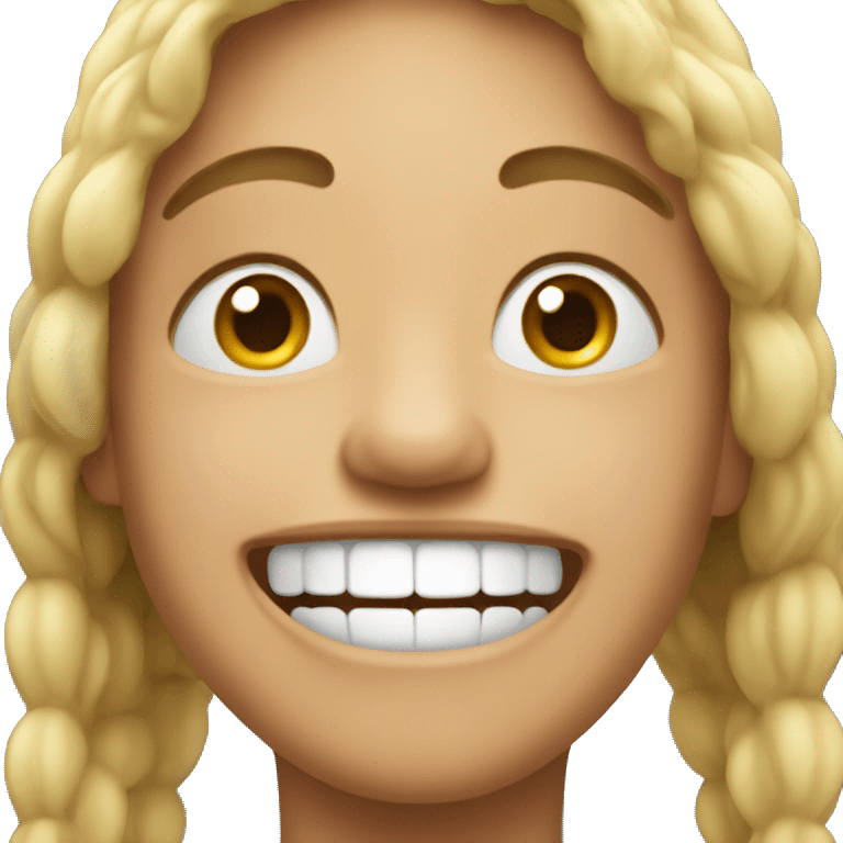 The happy Samsung emoji  emoji