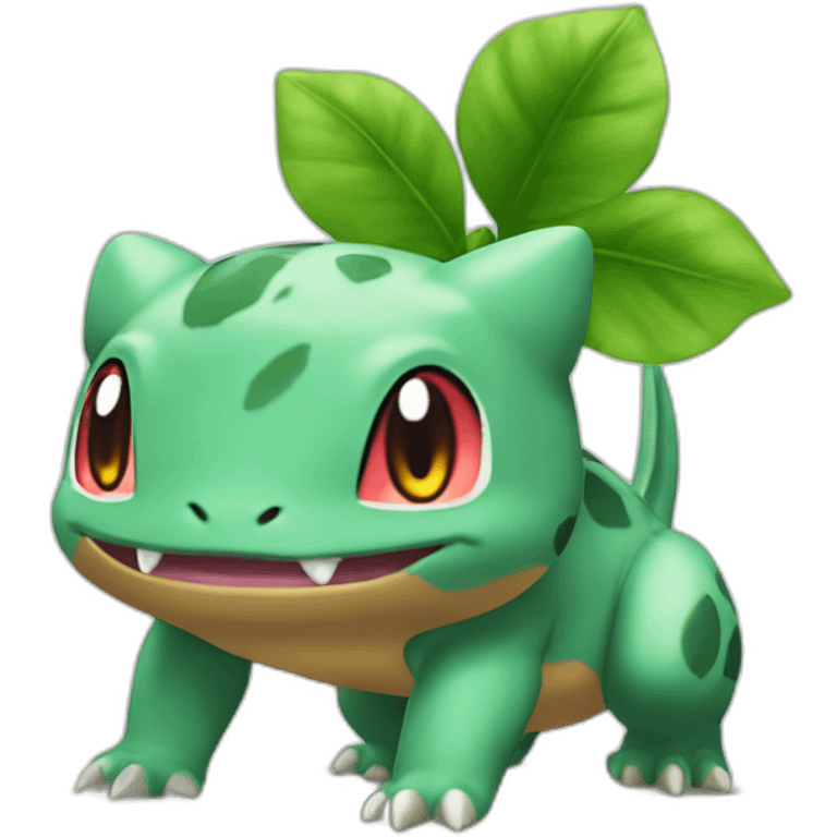 Bulbisaur Pokémon terre plante emoji