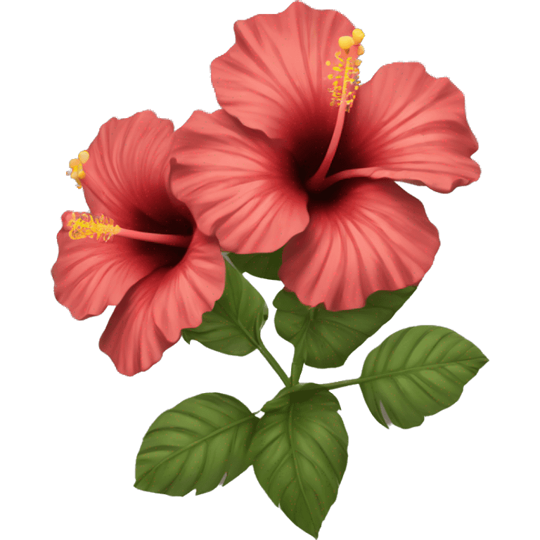 Bouquet of hibiscus  emoji