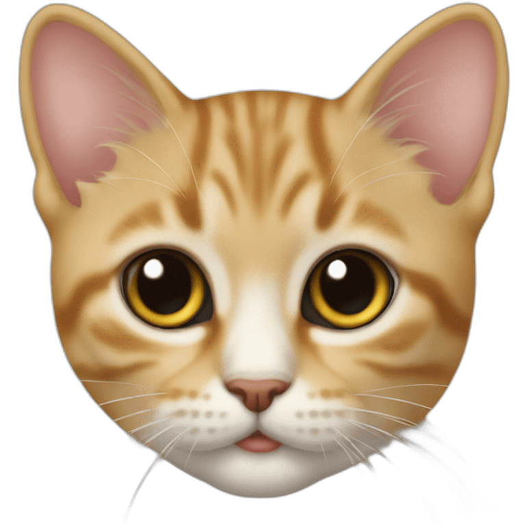 Chaton trisomique emoji