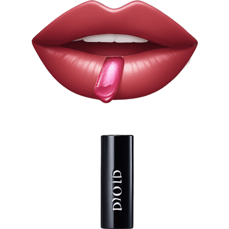 Dior lip gloss emoji