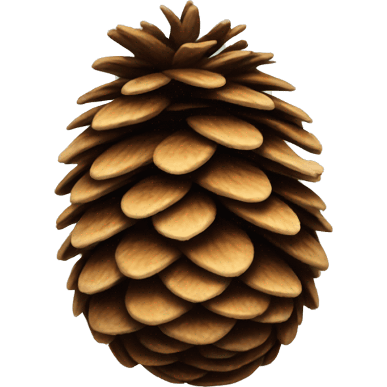 A pinecone emoji