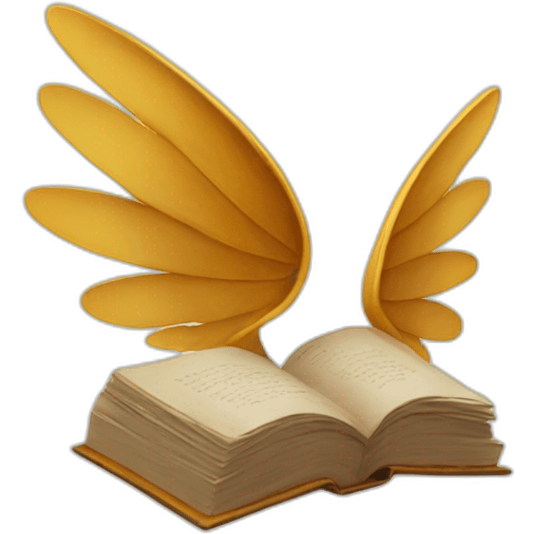 book with wings emoji