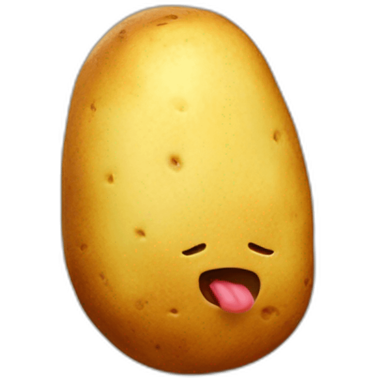 Hot potato emoji