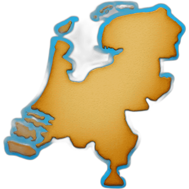 Netherlands map emoji