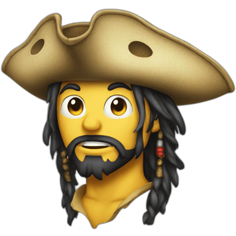 Strawhat pirate emoji