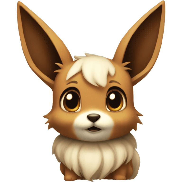 Eevee thinks emoji