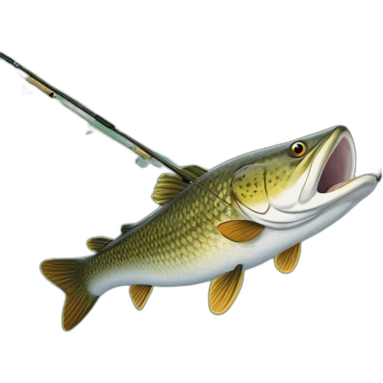 pike ,fishing emoji