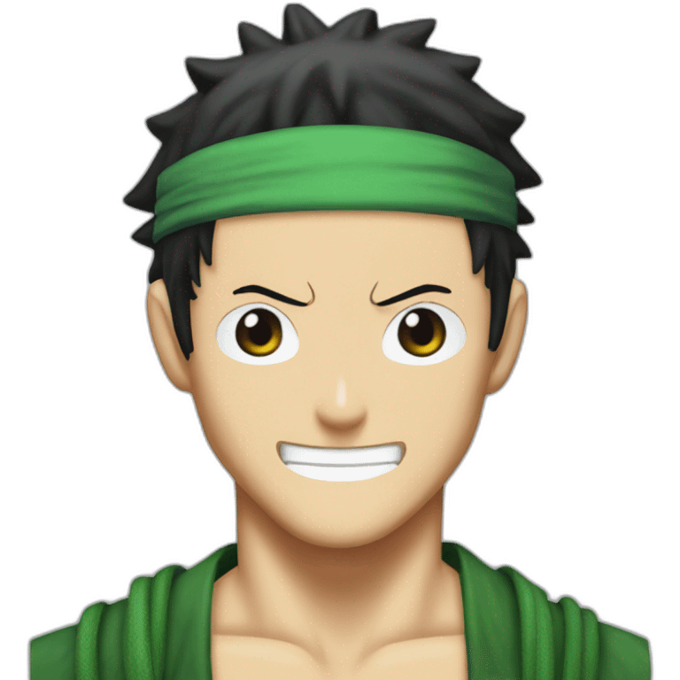 One piece zoro emoji