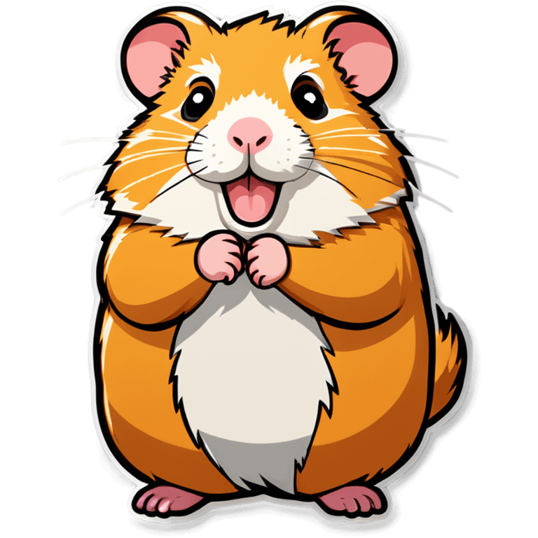 grandpa hamster emoji