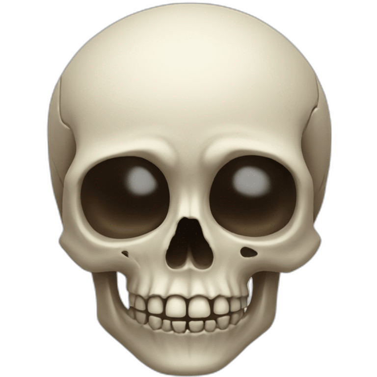 Skull with mark emoji