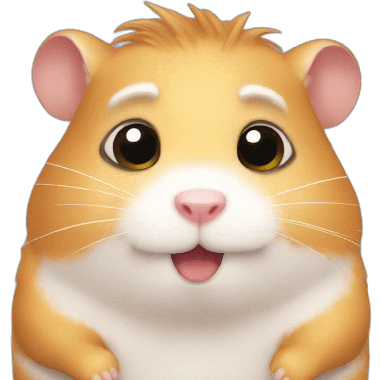 embarrassed hamster emoji