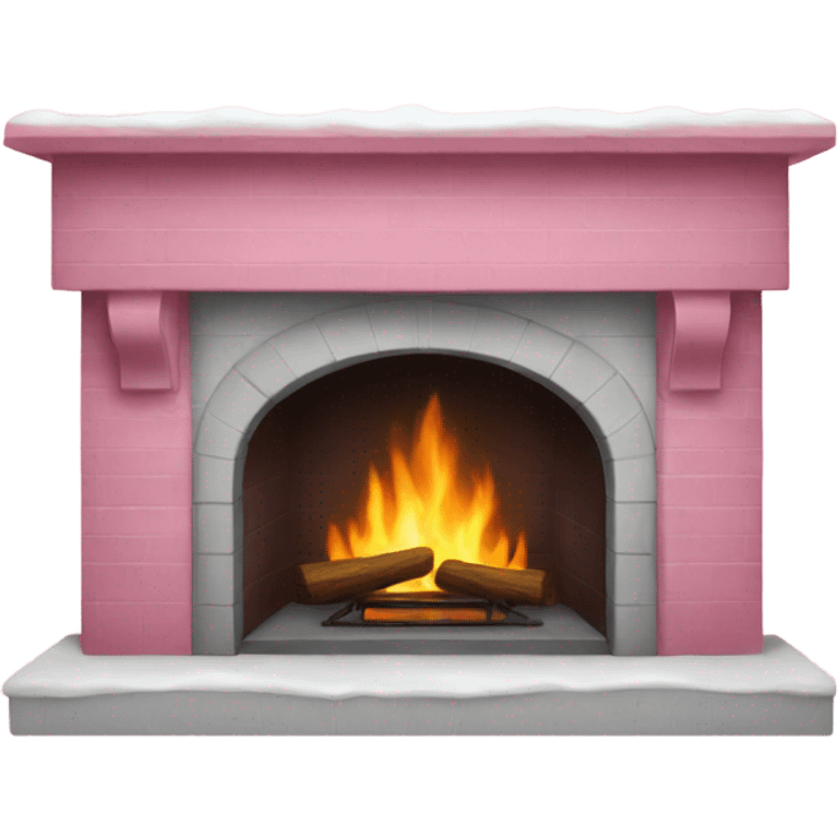 Winter Pink FirePlace emoji