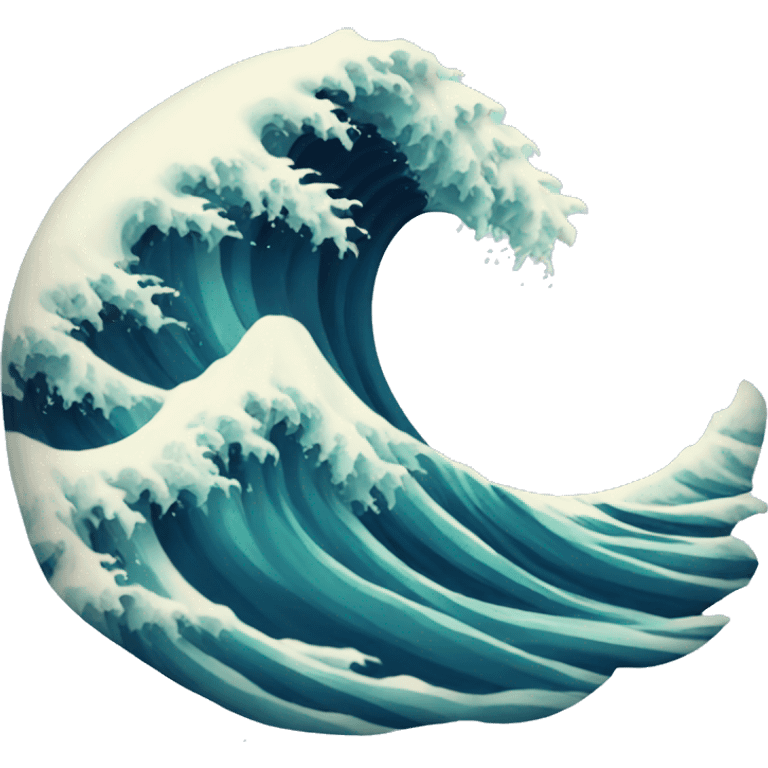 wave emoji