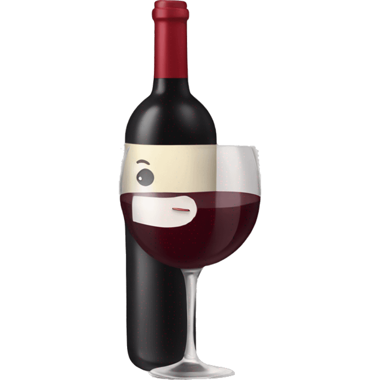 	red wine emoji