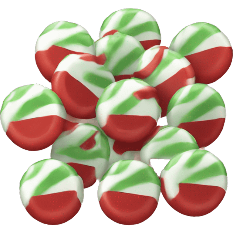 Peppermints emoji