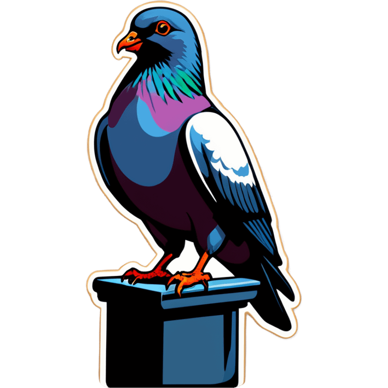 Jail pigeon emoji