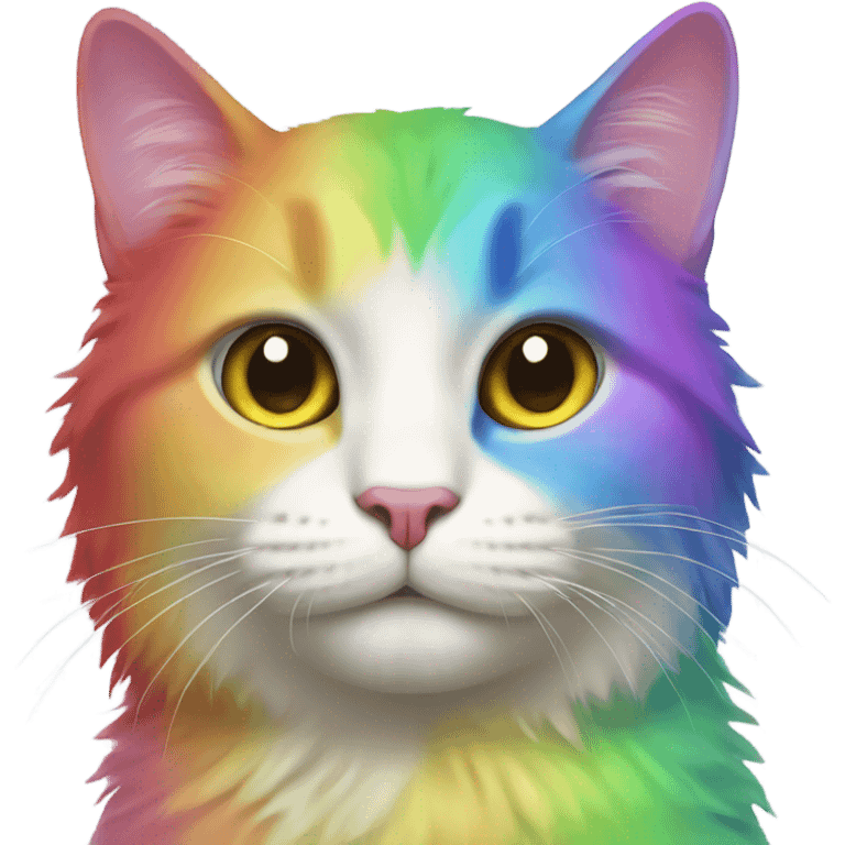 rainbow cat emoji