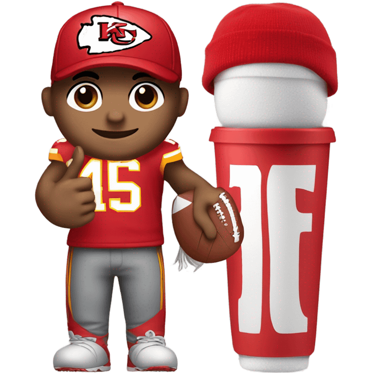 Kansas City Chiefs fan emoji