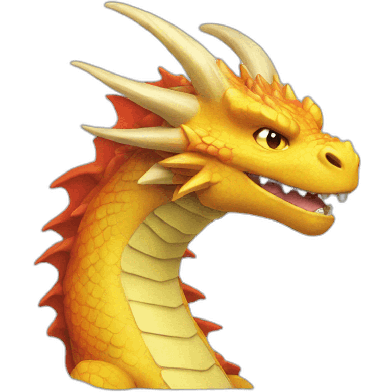 Dragon, feu Pokémon emoji