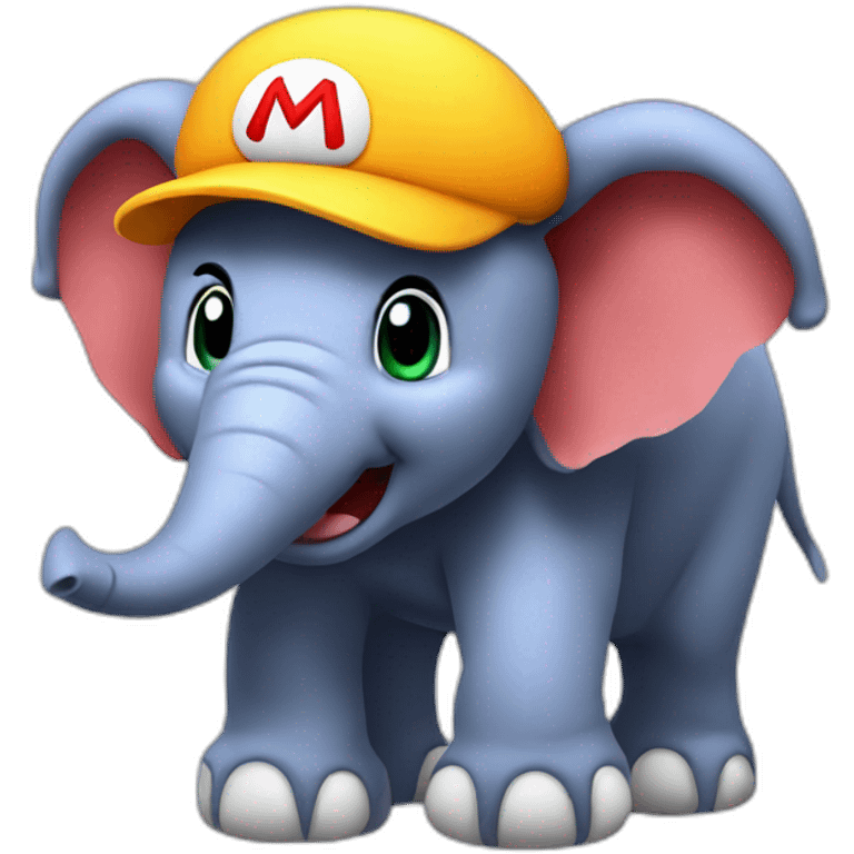 mario elephant emoji