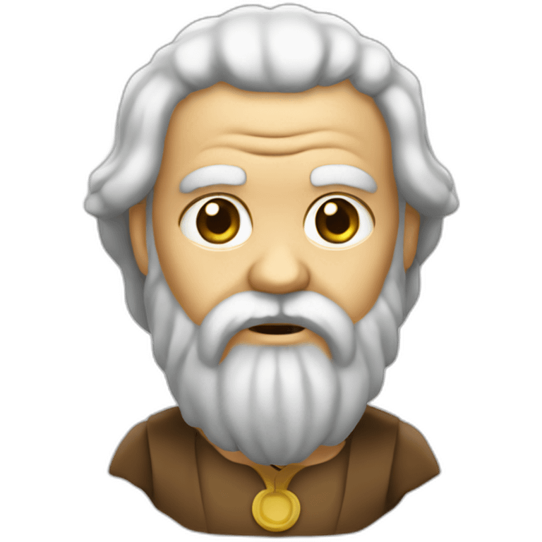 cute socrates emoji