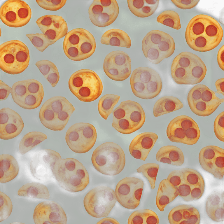 Pizza puff emoji