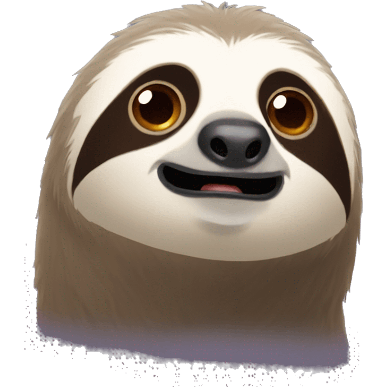 Shocked Sloth emoji