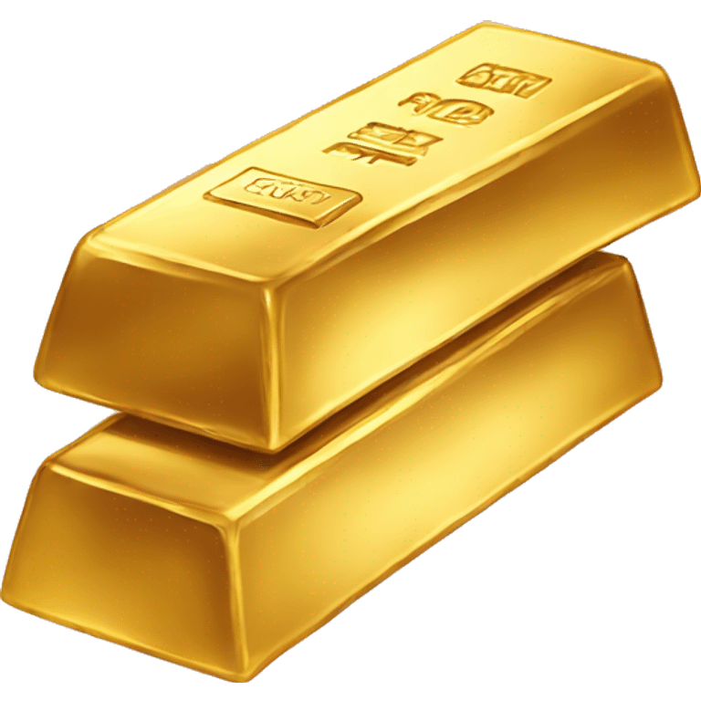 Gold bar emoji