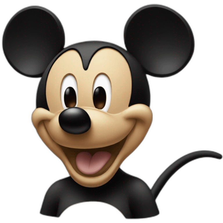 wild Mickey Mouse emoji