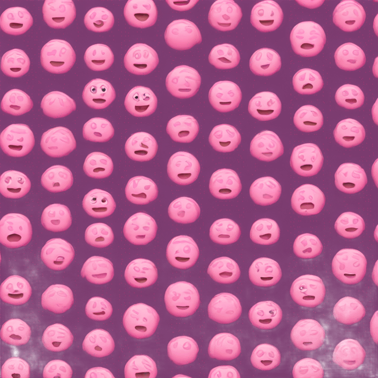 Pink emoji  emoji