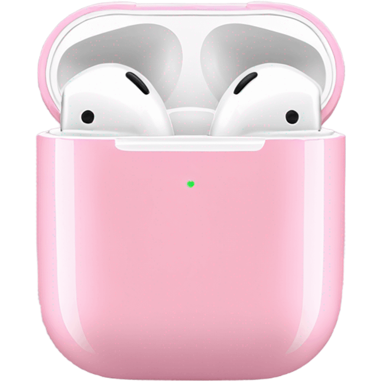 Pink airpods emoji