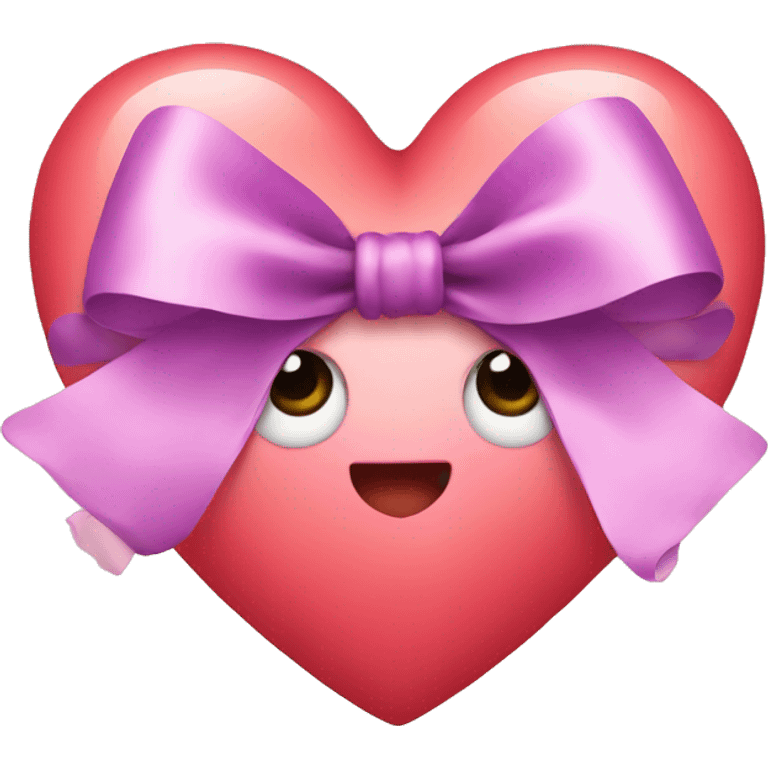 heart with bow emoji